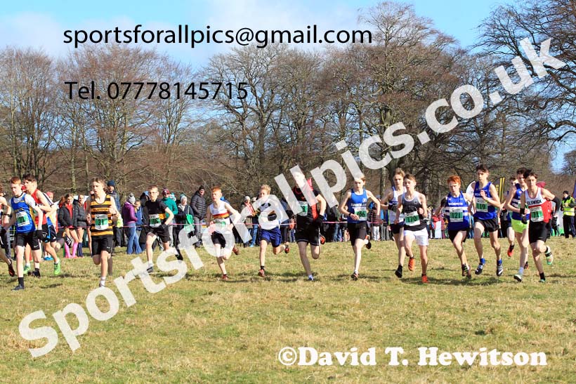Boys under-15s Start Fitness NEHL, Alnwick, Northumberland. Photo: David T. Hewitson/Sports for All Pics